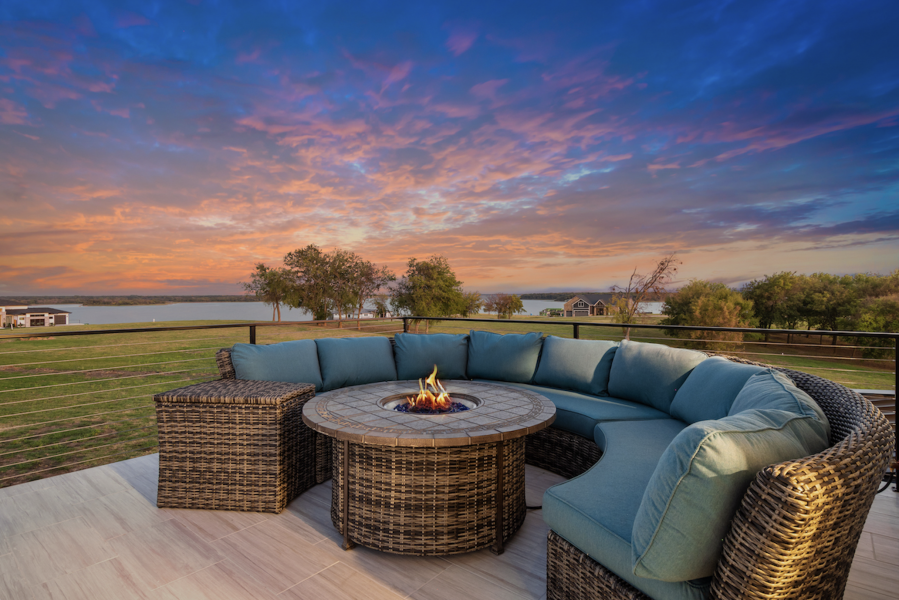 Cedar Creek Lake waterfront homes
