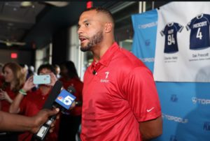 Dad Prescott at Tackle Tomorrow Event