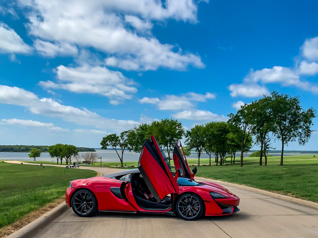 Supercars in Dallas at Beacon Hill on Cedar Creek Lake